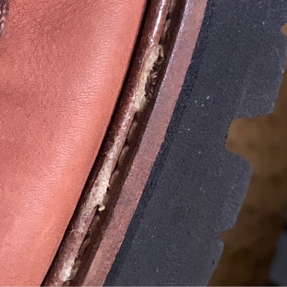 Men’s 13 M Samuel Hubbard Endeavor Saddlebag Tan Real Leather Shoes - Picture 4 of 10